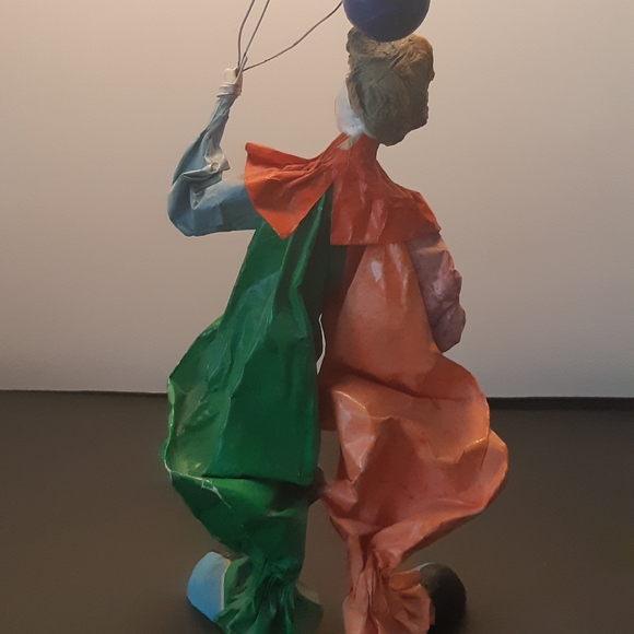 Clown papier maché ● Handmade - Picture 8 of 11